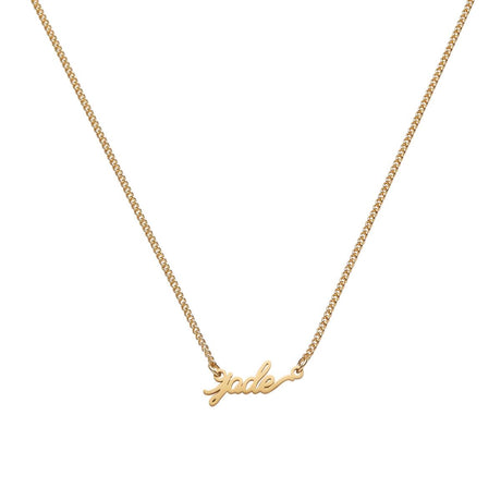 Collier prénom Pastel Chic Jade 1