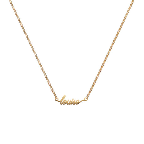 Collier prénom Pastel Chic Louise 1