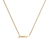 Collier prénom Pastel Chic Maeva 1