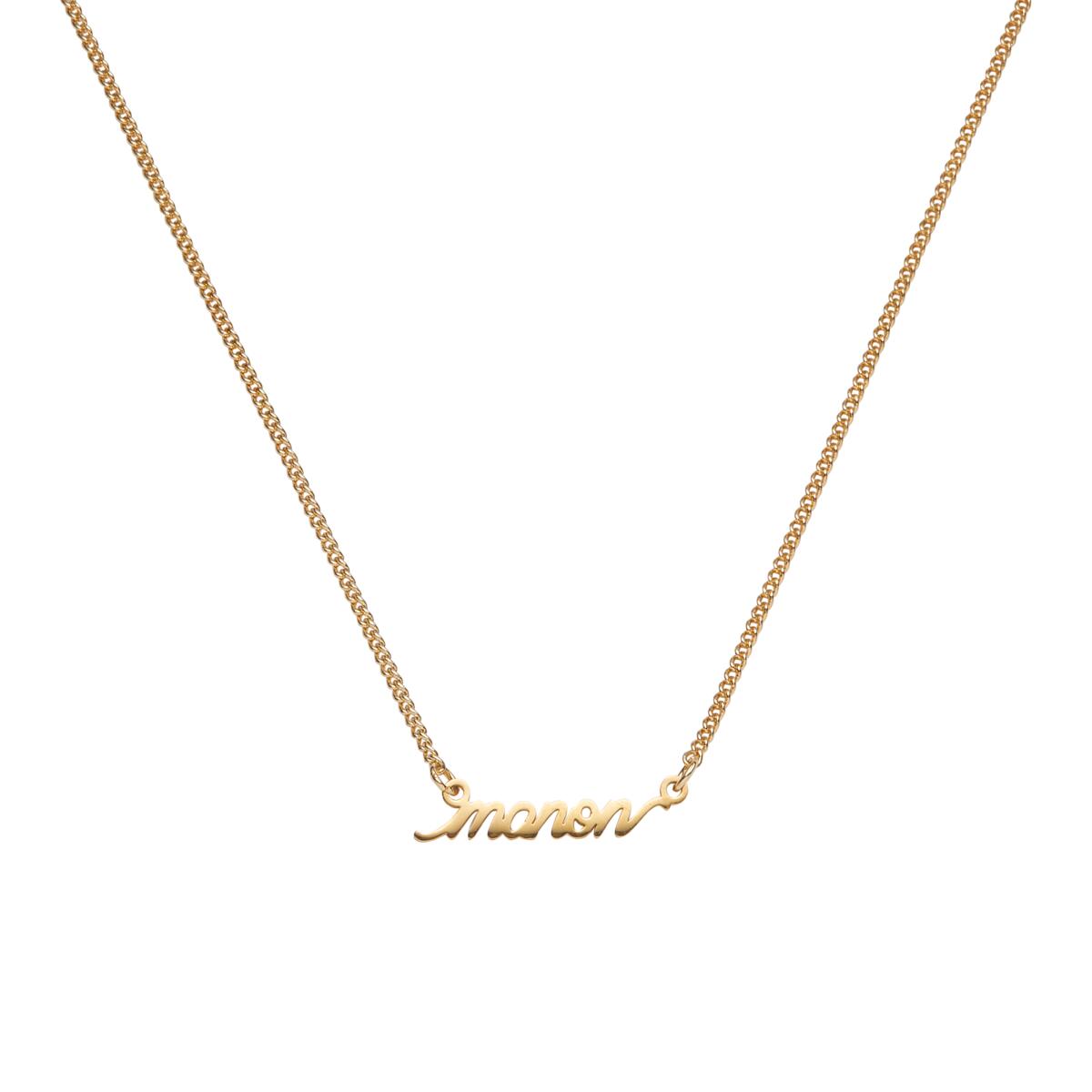 Collier prénom Pastel Chic Manon 1