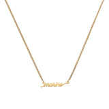 Collier prénom Pastel Chic Marine 1