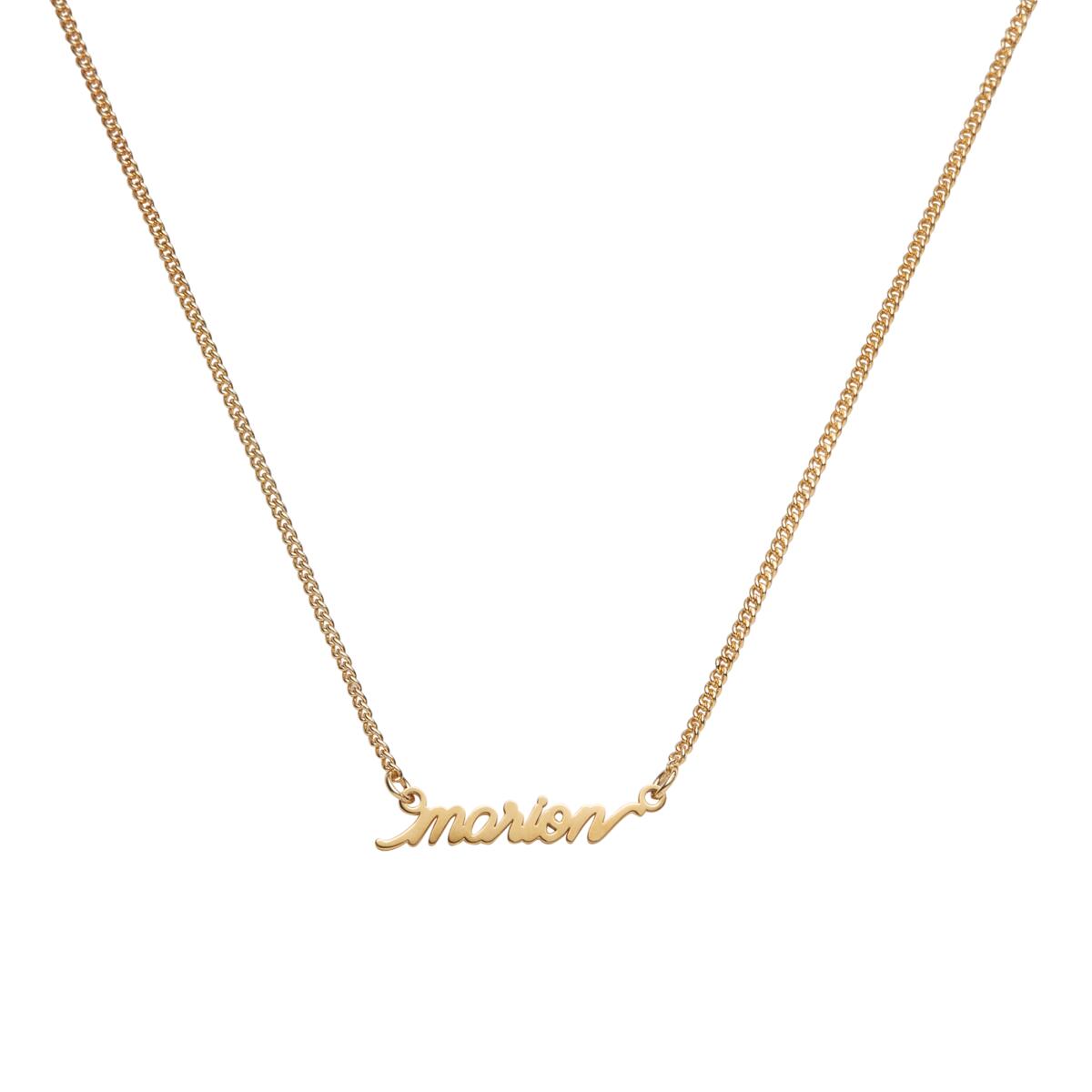 Collier prénom Pastel Chic Marion 1