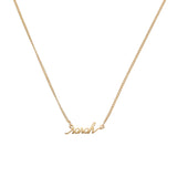 Collier prénom Pastel Chic Sarah 1