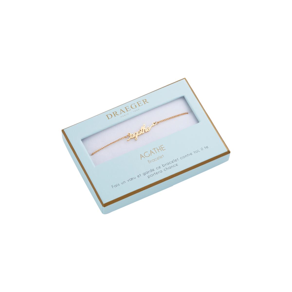 Bracelet prénom Pastel Chic Agathe 2