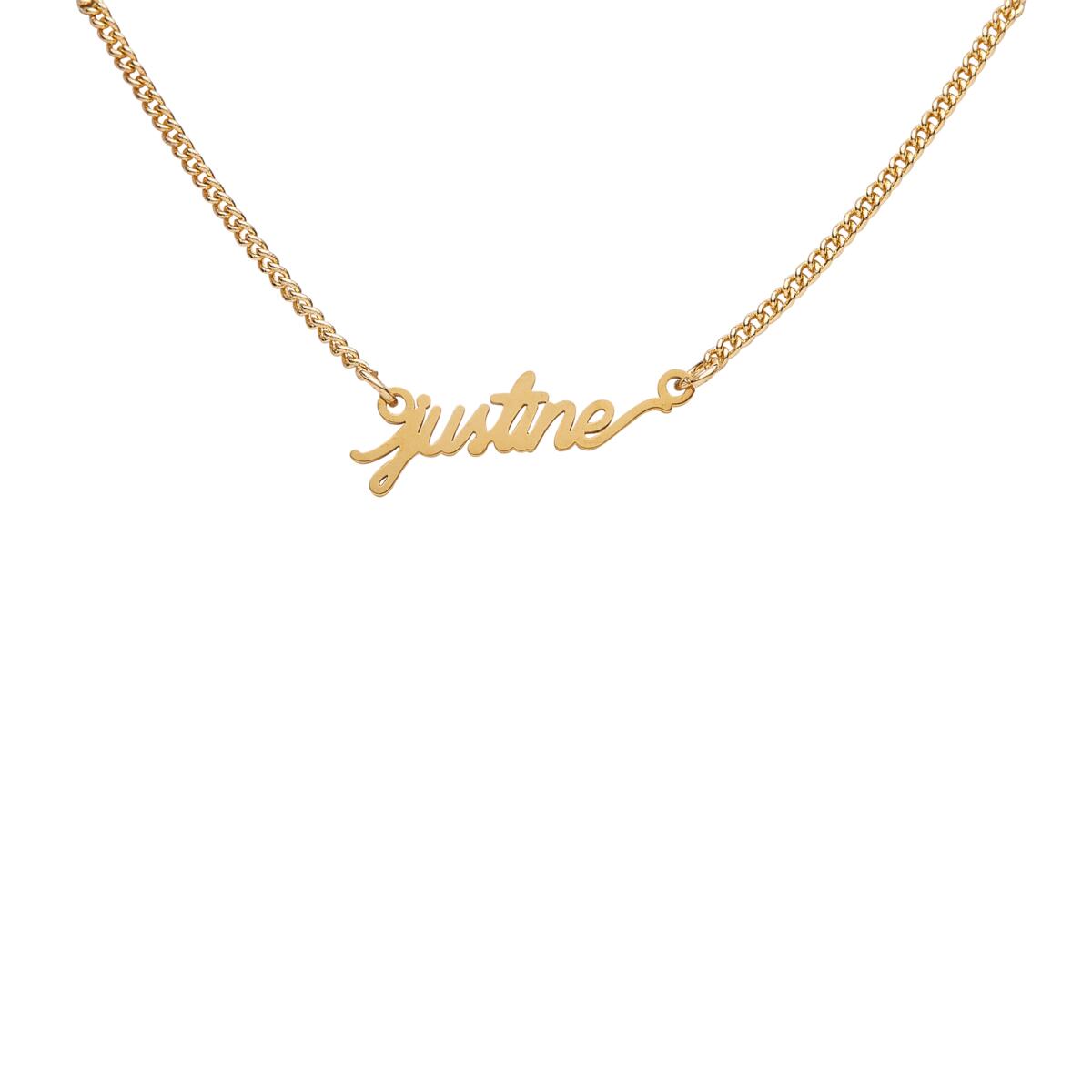 Bracelet prénom Pastel Chic Justine 1