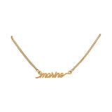 Bracelet prénom Pastel Chic Marine 1