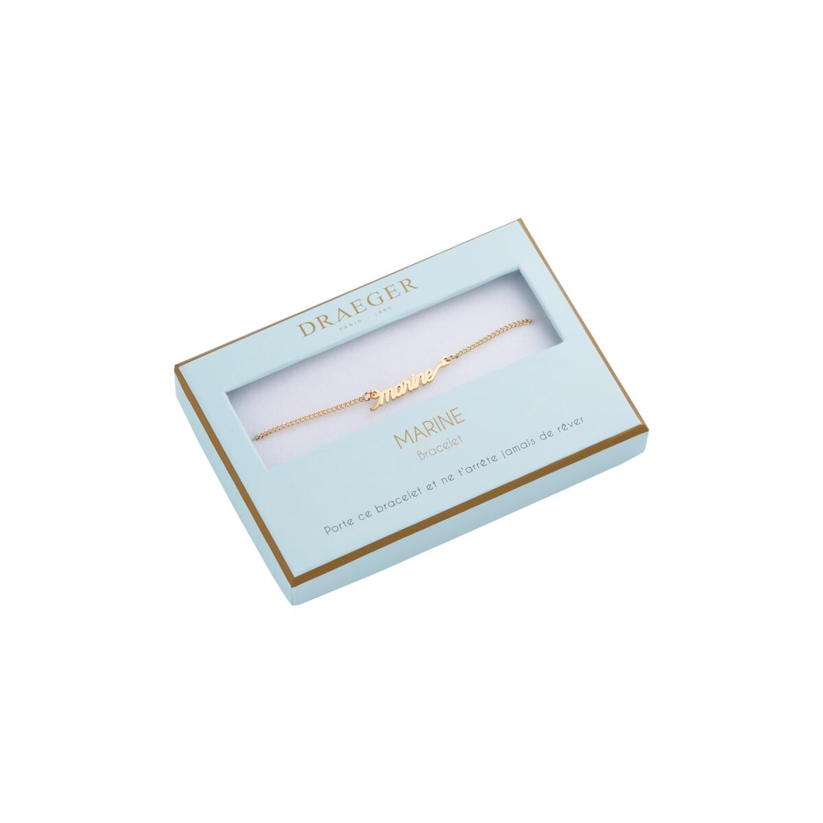 Bracelet prénom Pastel Chic Marine 2