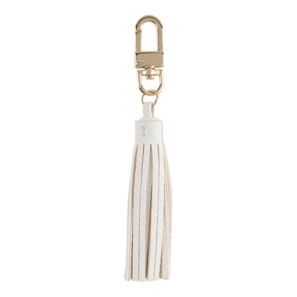 Porte-clés pompon uni