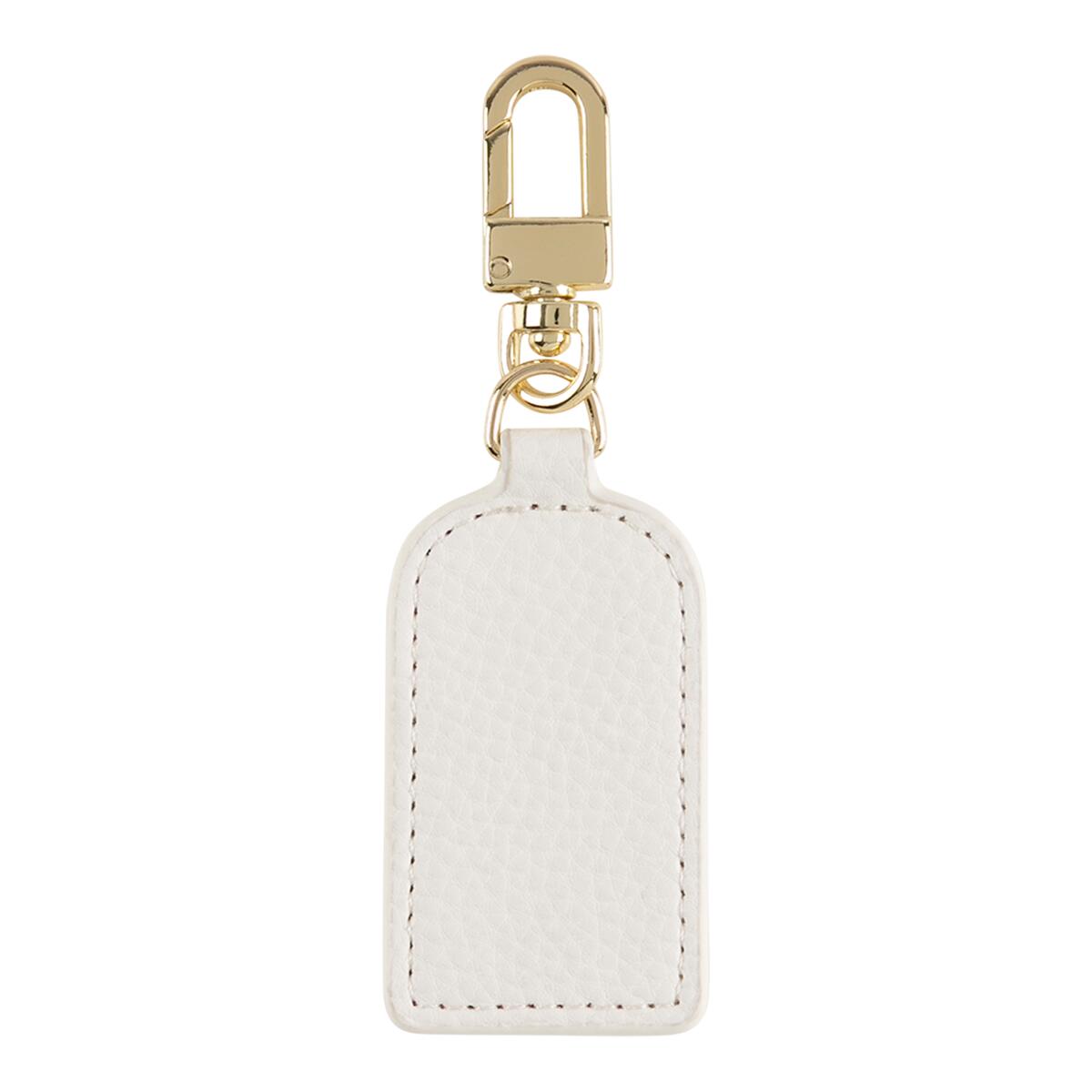 Porte-clés vegan Blanc 1