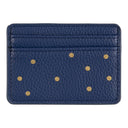 Porte-carte simple Bleu marine graphique 1