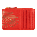 Porte-carte zippé