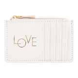 Porte-carte zippé