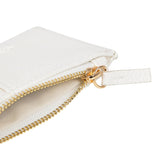 Porte-carte zippé Ivoire Love 3