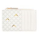 Porte-carte zippé