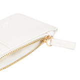 Porte-carte zippé Ivoire graphique 3