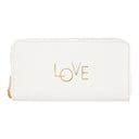 Grand portefeuille à motifs Ivoire Love 1