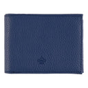 Portefeuille plat Bleu marine 1