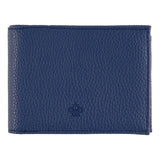 Portefeuille plat Bleu marine 1