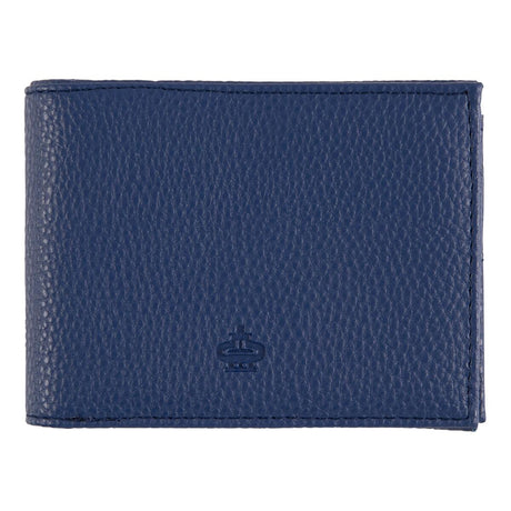 Portefeuille plat Bleu marine 1