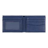 Portefeuille plat Bleu marine 2