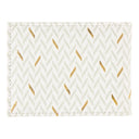 Portefeuille plat Blanc graphique 1