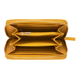 Portefeuille à motifs Jaune moutarde 2