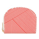 Porte-monnaie à motif Blanc graphique rouge 1