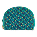Porte-monnaie à motif Vert graphique 1