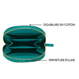 Porte-monnaie à motif Vert graphique 5