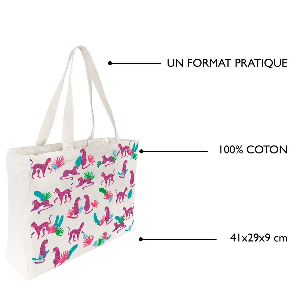 Grand Tote-Bag Family Pop - Plusieurs Motifs