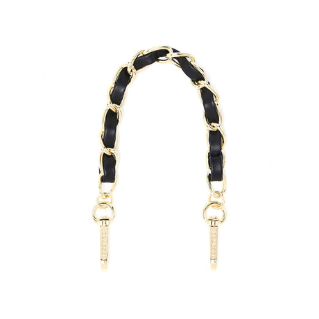 Dragonne Téléphone Cuir noir 1