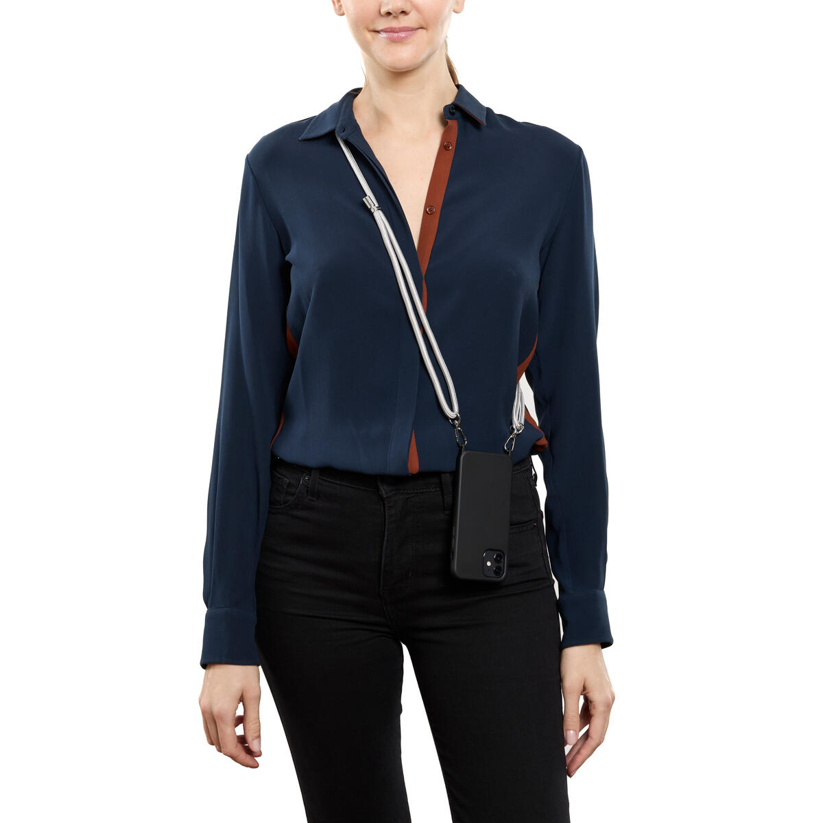 Cordon Téléphone Argent 4