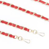 Chaîne Téléphone dorée Rouge 2