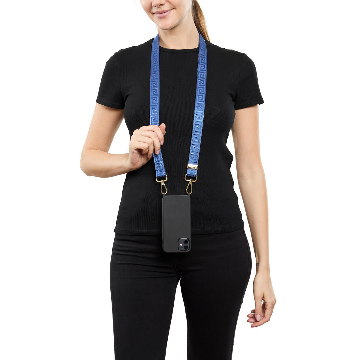 Sangle Téléphone Bleu 4