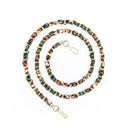 Chaîne Téléphone dorée Vert 1