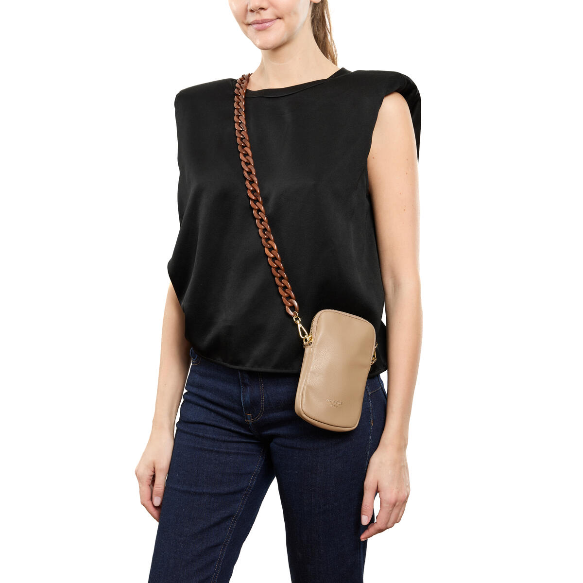 Pochette de téléphone Mobile Chic Taupe 5