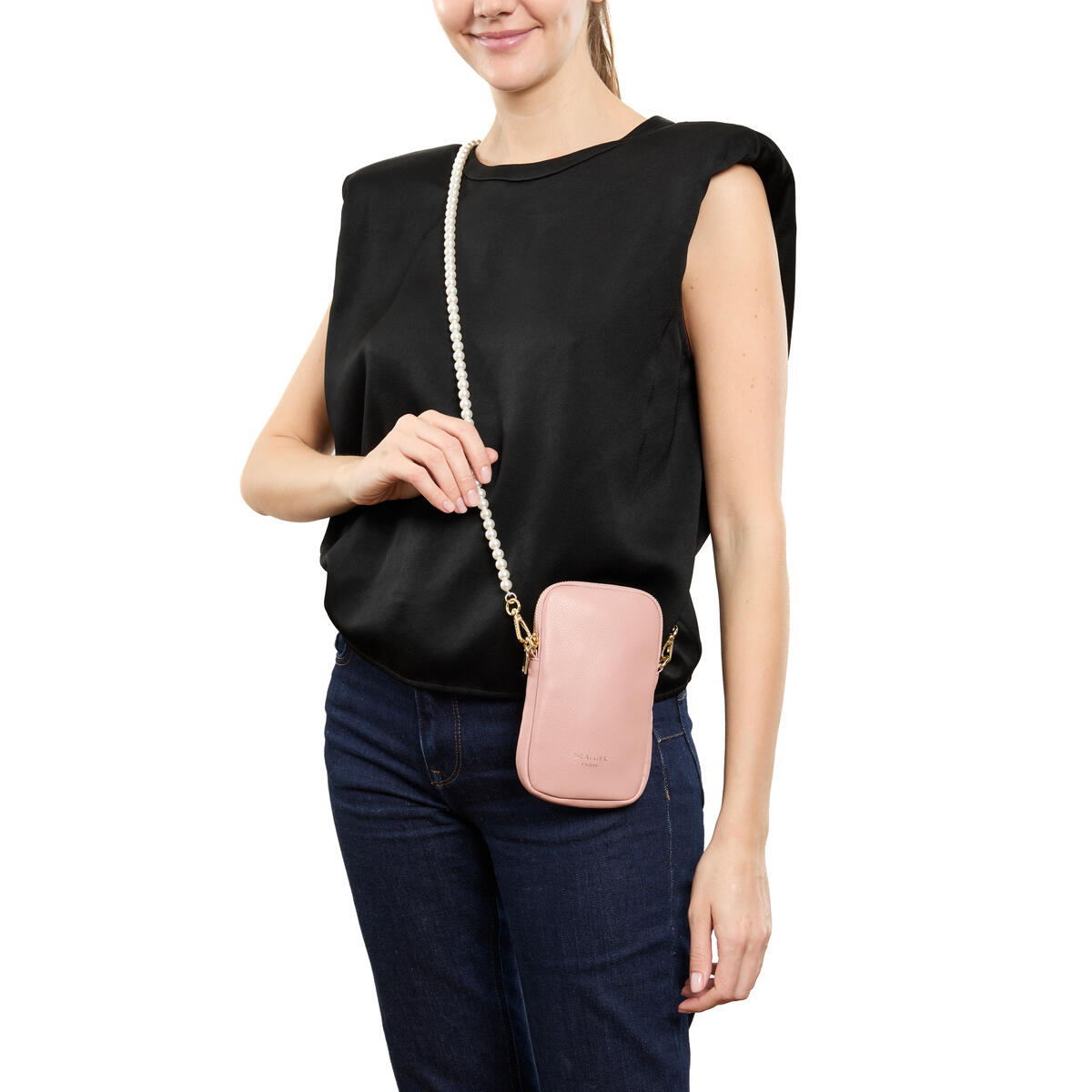 Pochette de téléphone Mobile Chic Vieux Rose 7