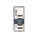 Stylo tactile Office Chic Rayures noir 1
