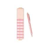 Stylo tactile Office Chic Vichy taupe 2