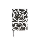 Carnet de notes A5 Office Chic Fleurs noir 1