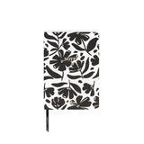Carnet de notes A5 Office Chic Fleurs noir 1