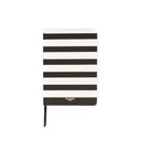 Carnet de notes A5 Office Chic Rayures noir 1