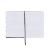 Carnet de notes A5 Office Chic Rayures noir 2