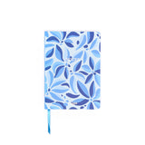 Carnet de notes A5 Office Chic Fleurs bleu 1