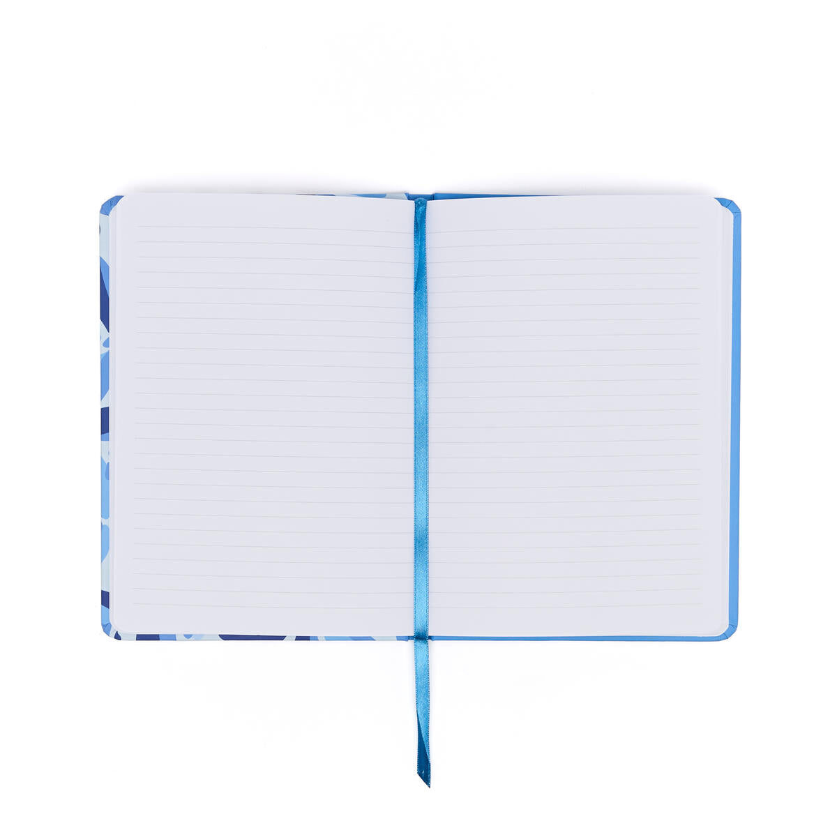 Carnet de notes A5 Office Chic Fleurs bleu 2