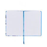 Carnet de notes A5 Office Chic Fleurs bleu 2