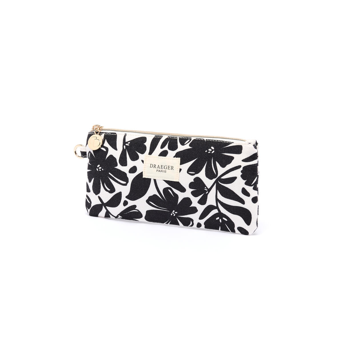 Trousse Office Chic Fleurs noir 2