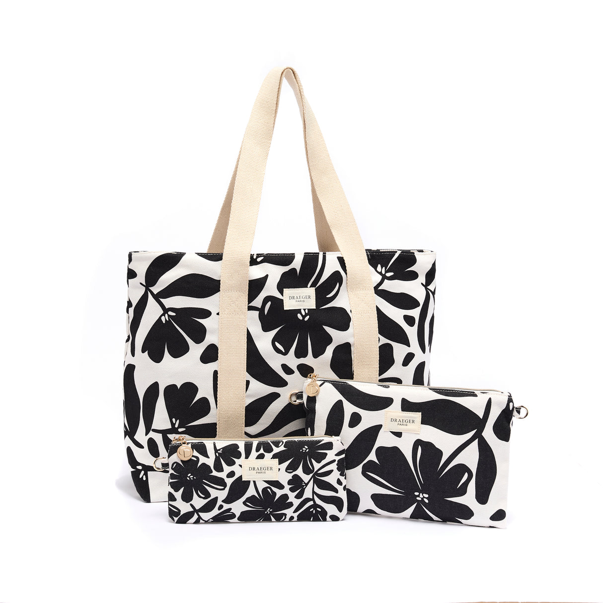 Estuche de lápices de algodón Office Chic - Múltiples estampados