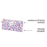 Estuche de lápices de algodón Office Chic - Múltiples estampados