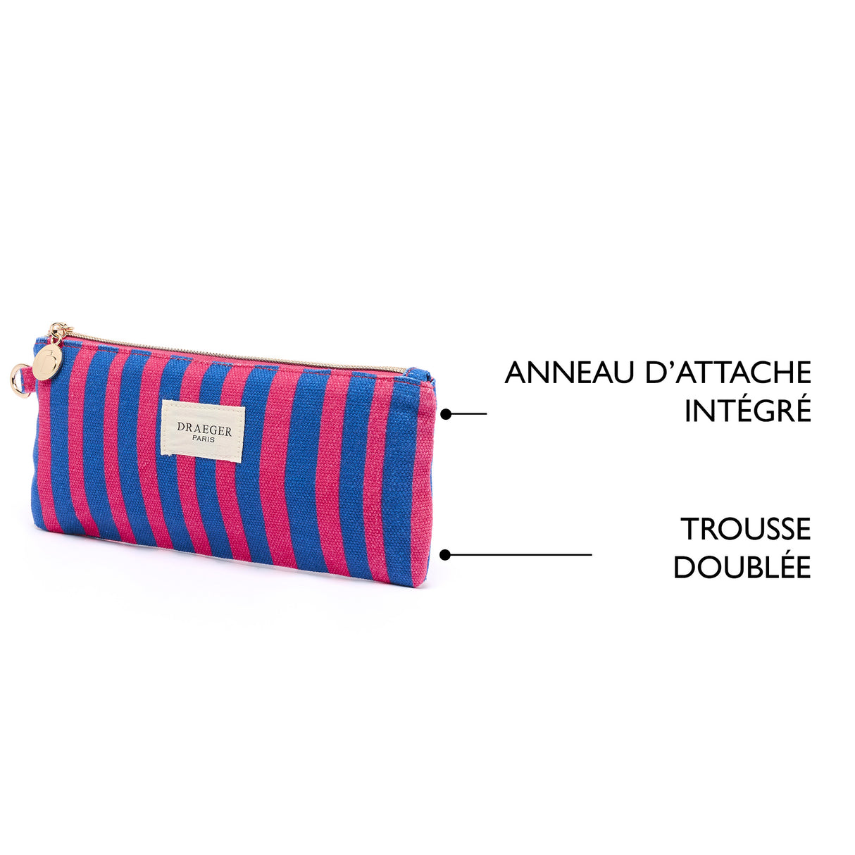 Estuche de lápices de algodón Office Chic - Múltiples estampados
